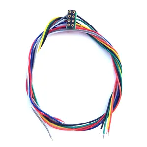 10 шт. 8Pin Dcc мобильные декодеры розетки NEM652 с проводным жгутом 860001бренд LaisDcc