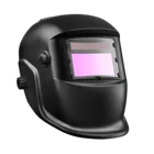 Электрическая Сварочная маска, шлем с автоматическим затемнением, регулируемые сварочные линзы, реальный цвет, на солнечной батарее, электрическое защитное оборудование