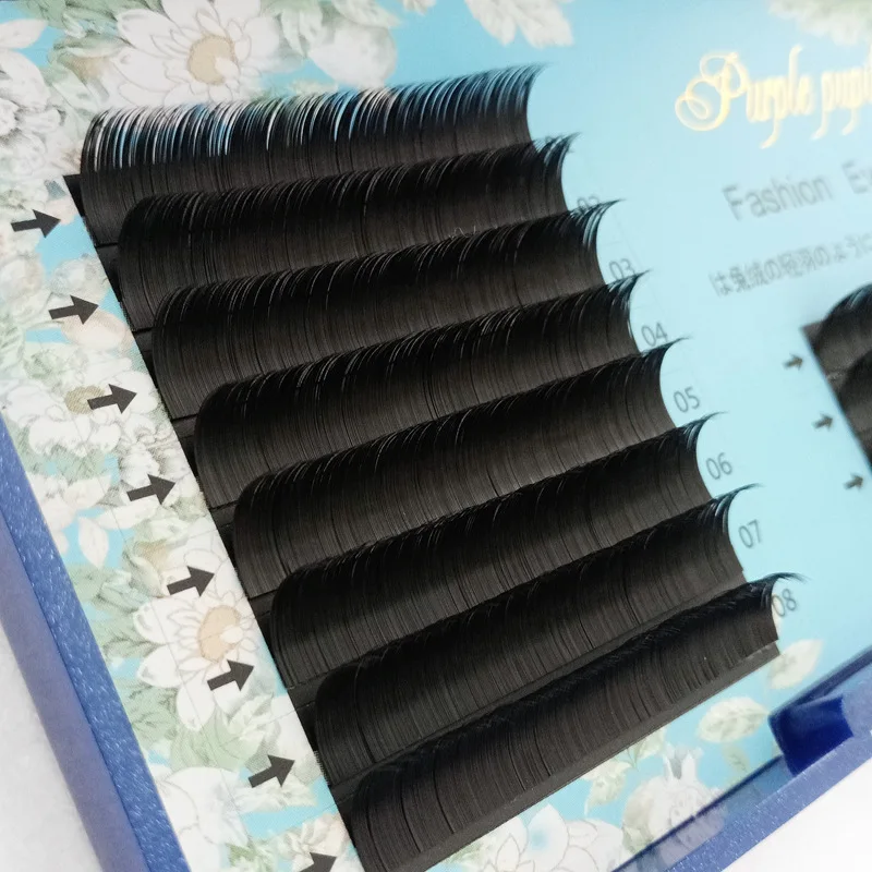 Doradosun Baby Curl Faux Mink Fake Eyelash Extension Soft Grafting False Eyelashes Natural Individual Lashes Makeup | Красота и