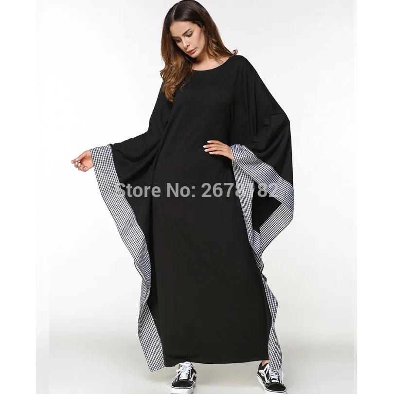 Новые Арабские элегантные свободные абаи кафтан мусульманская Мода