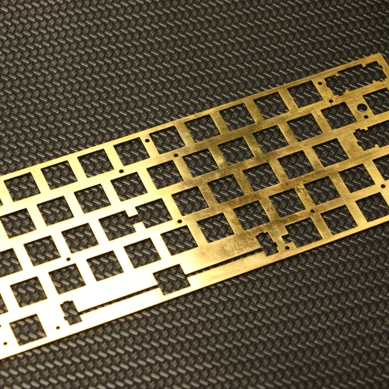 

Brass Plate Positioning Board Plate-mounted Stabilizers For GH60 XD64 DZ60 GK64