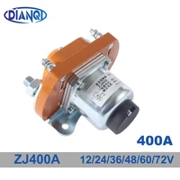 zj400a no style coil voltage12v24v36v48v60v72v 400a dc contactor for motor forklift electromobile grab wehicle car winch