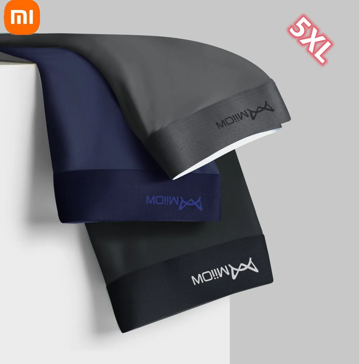 Мужские трусы Xiaomi 3 шт. графеновое антибактериальное нижнее белье для мужчин