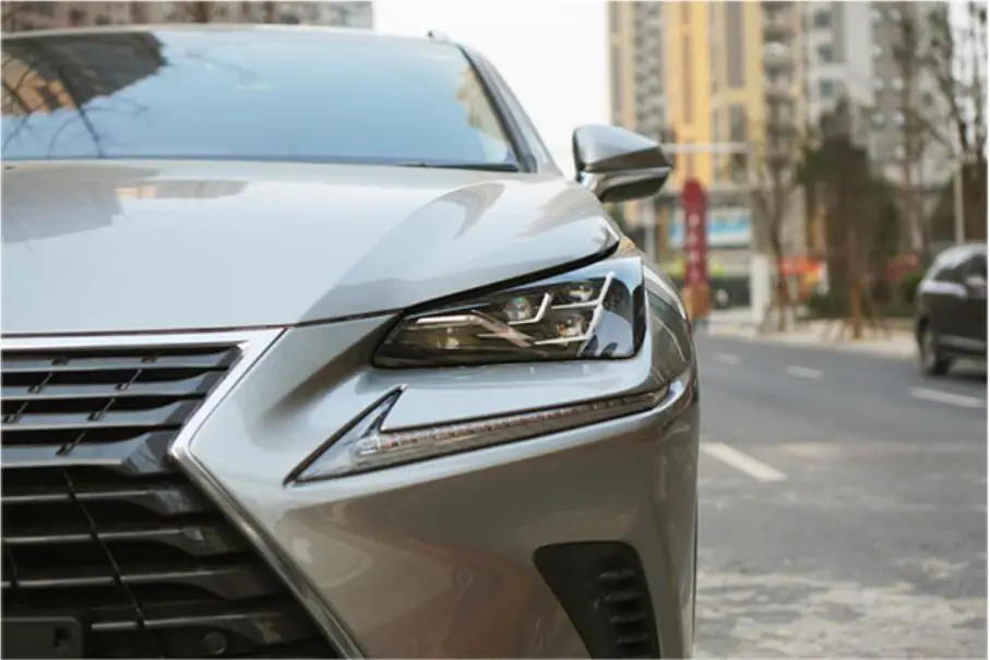 Автомобильная фара bupmer для Lexus фары NX200 NX200T NX300T автомобильные аксессуары все в светодиодный противотуманный фонарь для Lexus фары