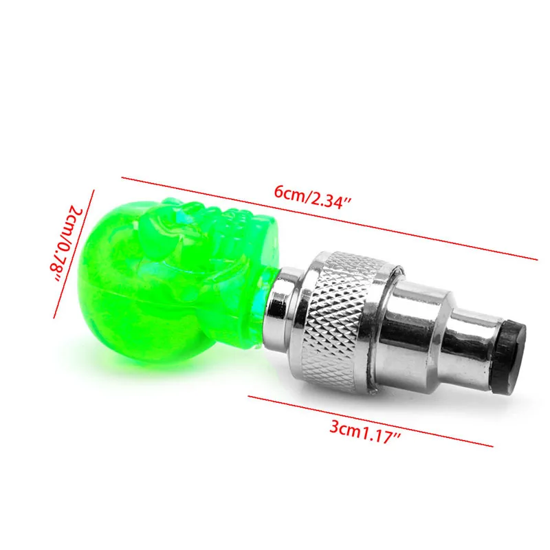 Светодиодсветильник лампа в форме черепа для автомобиля мотоцикла велосипеда 2