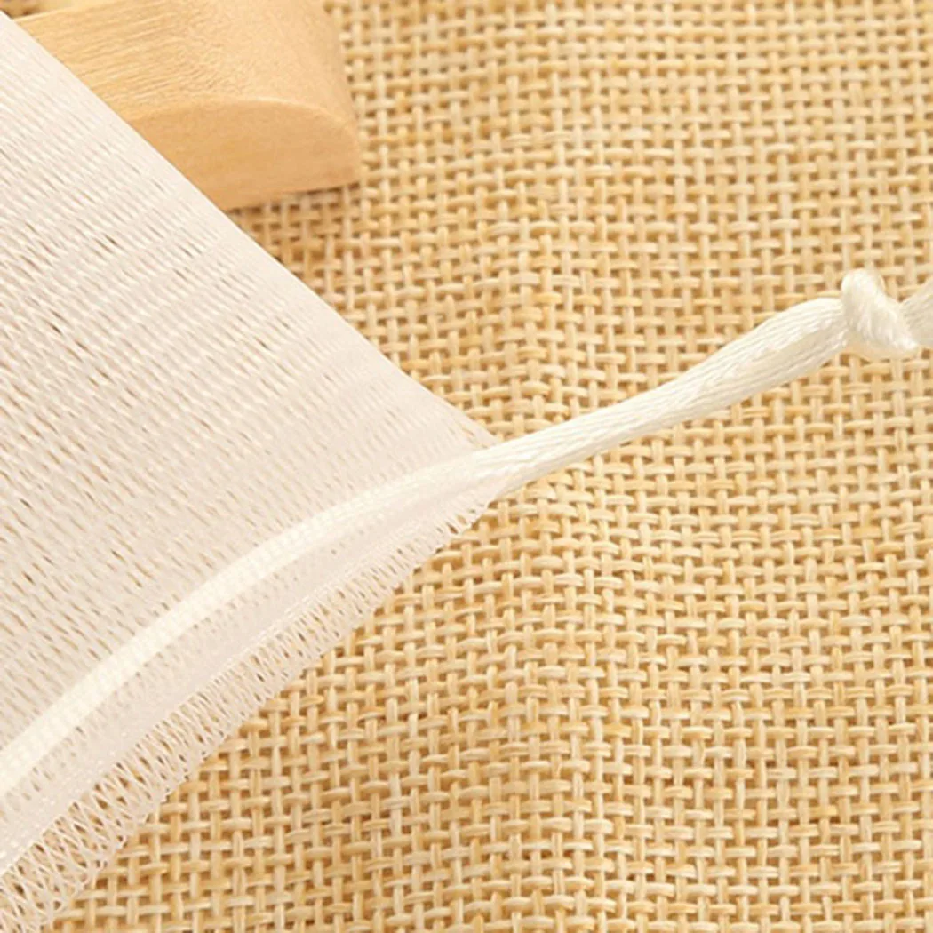 

10PCS Soap Foaming Net Massage Bubble Mesh Bag Bath Shower Travel Foaming Mesh Net Cleansing Delicate Foam Network