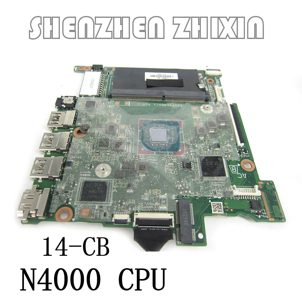 Материнская плата для ноутбука HP Chromebook 14-CB N4000 CPU DA0P9CMB6C0 DDR4 |