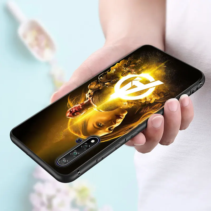 Черный чехол Мстители Железный человек Капитан Америка для huawei Nova 5 3i P Smart Z Plus P30 P20 Pro P10 P9 Lite чехол для телефона