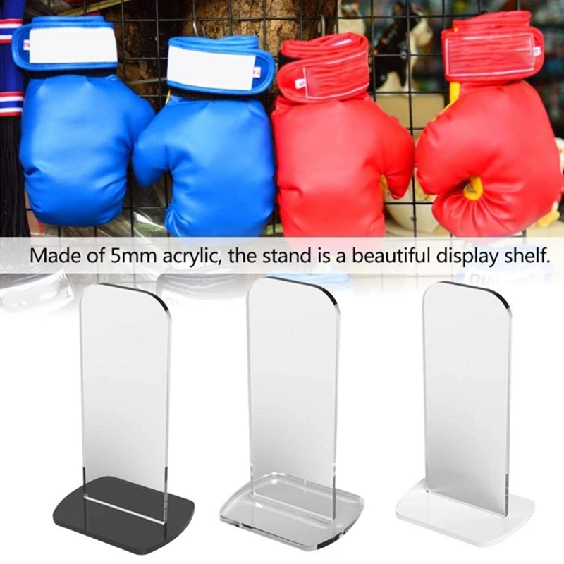 

Acrylic Collection Display Stand, Fighting Boxing Signature Glove Stand, Boxing Glove Display Stand