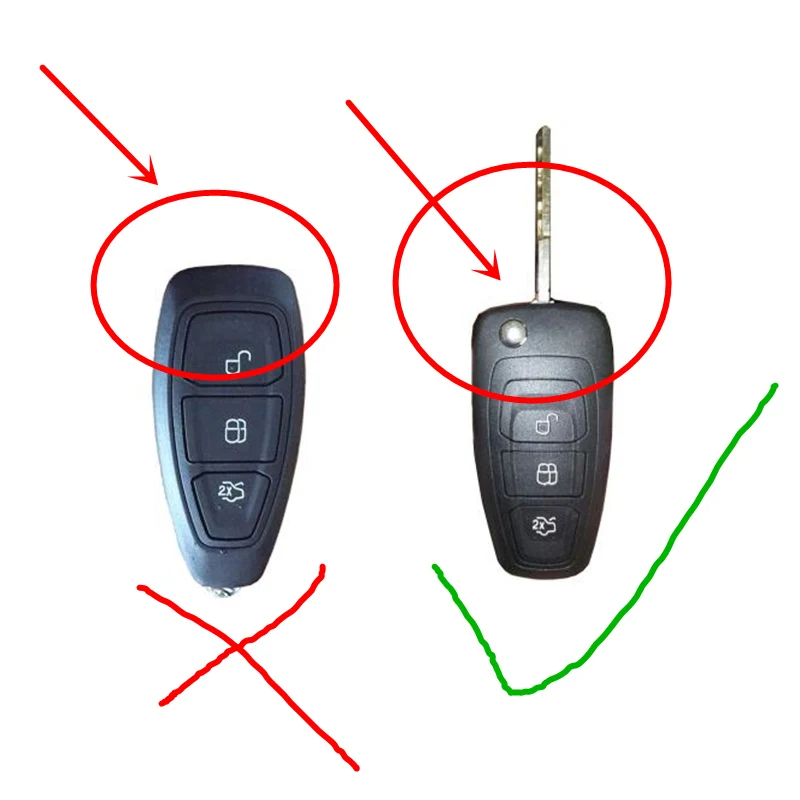 Чехол для ключа из мягкого ТПУ Ford Ranger C-Max S-Max Focus Galaxy Mondeo Transit Tourneo | Автомобили и