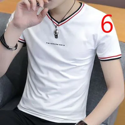 

2020 summer new simple lapel short sleeve fun animal embroidery t-shirt