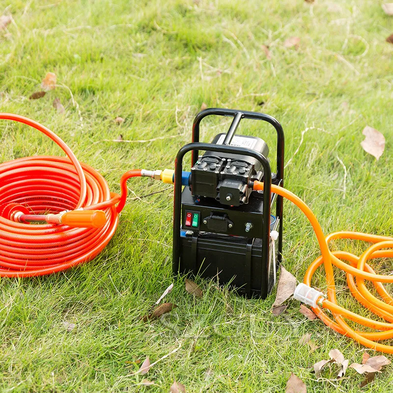 

Agricultural high-pressure small multi-function portable electric sprayer new double pump charging spray intelligent sprayer
