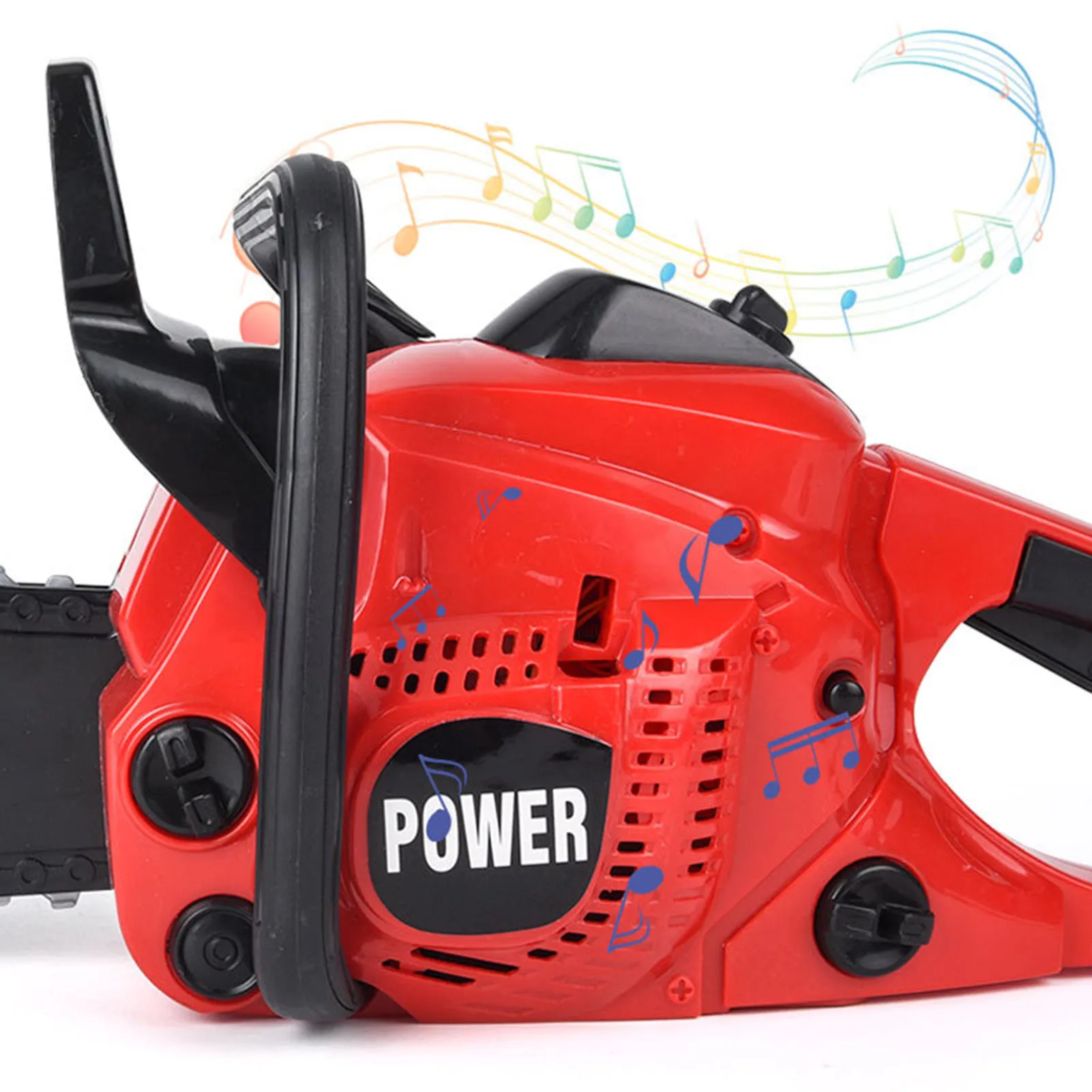 Kids Electric Chainsaw Toy Simulation Construction Tool Model with Realistic Sound Toys for Children Christmas Birthday Gift | Игрушки и