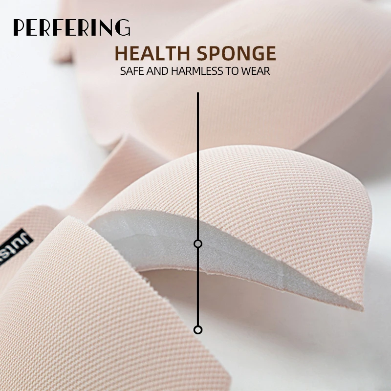 Женский бюстгальтер пуш-ап Perfering тонкий без косточек бесшовный черный B C 80 85 90 |