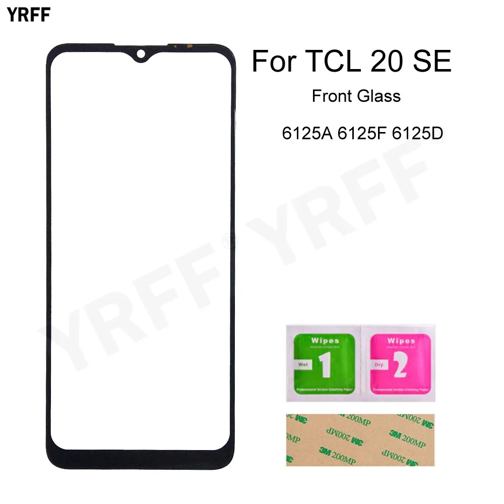 Передняя стеклянная панель для мобильного телефона TCL 20 SE 6125 10 t766h _ Eee (без