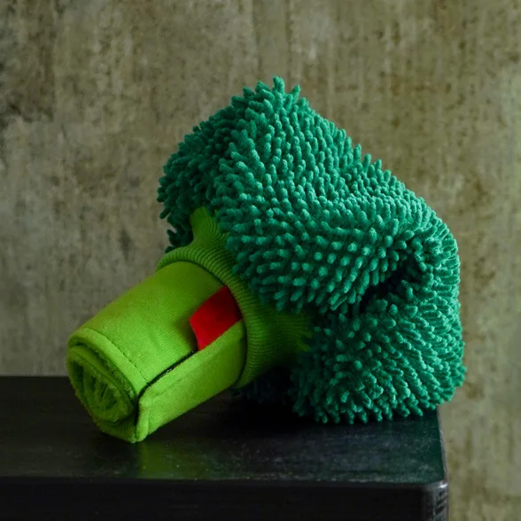 Корейский завтрак овощей собака плюшевая игрушка еда с забавными звуковыми