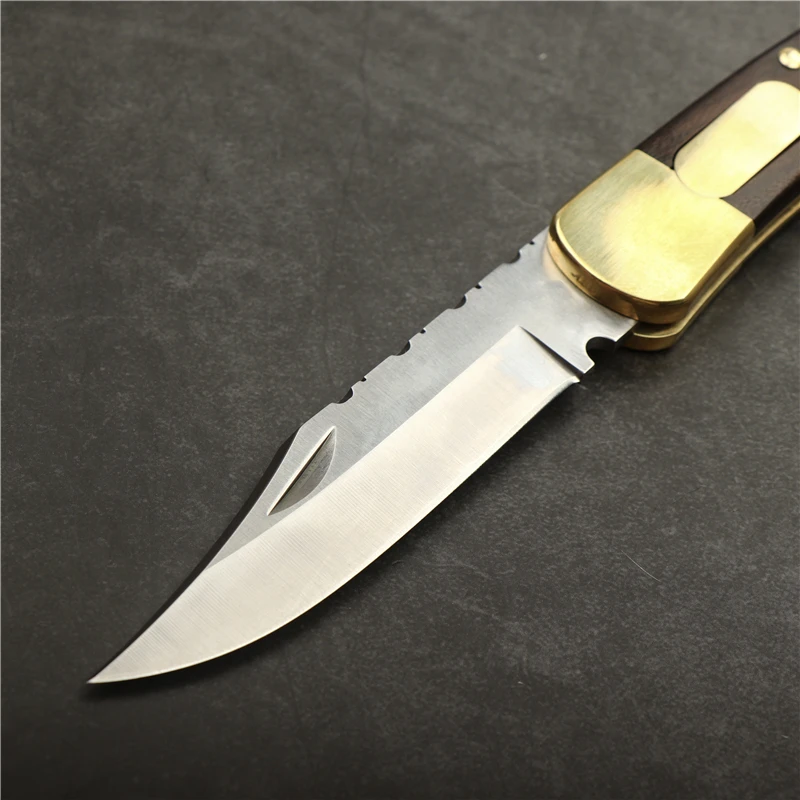 Складной нож для кемпинга на природе портативный карманный охотничий 440C