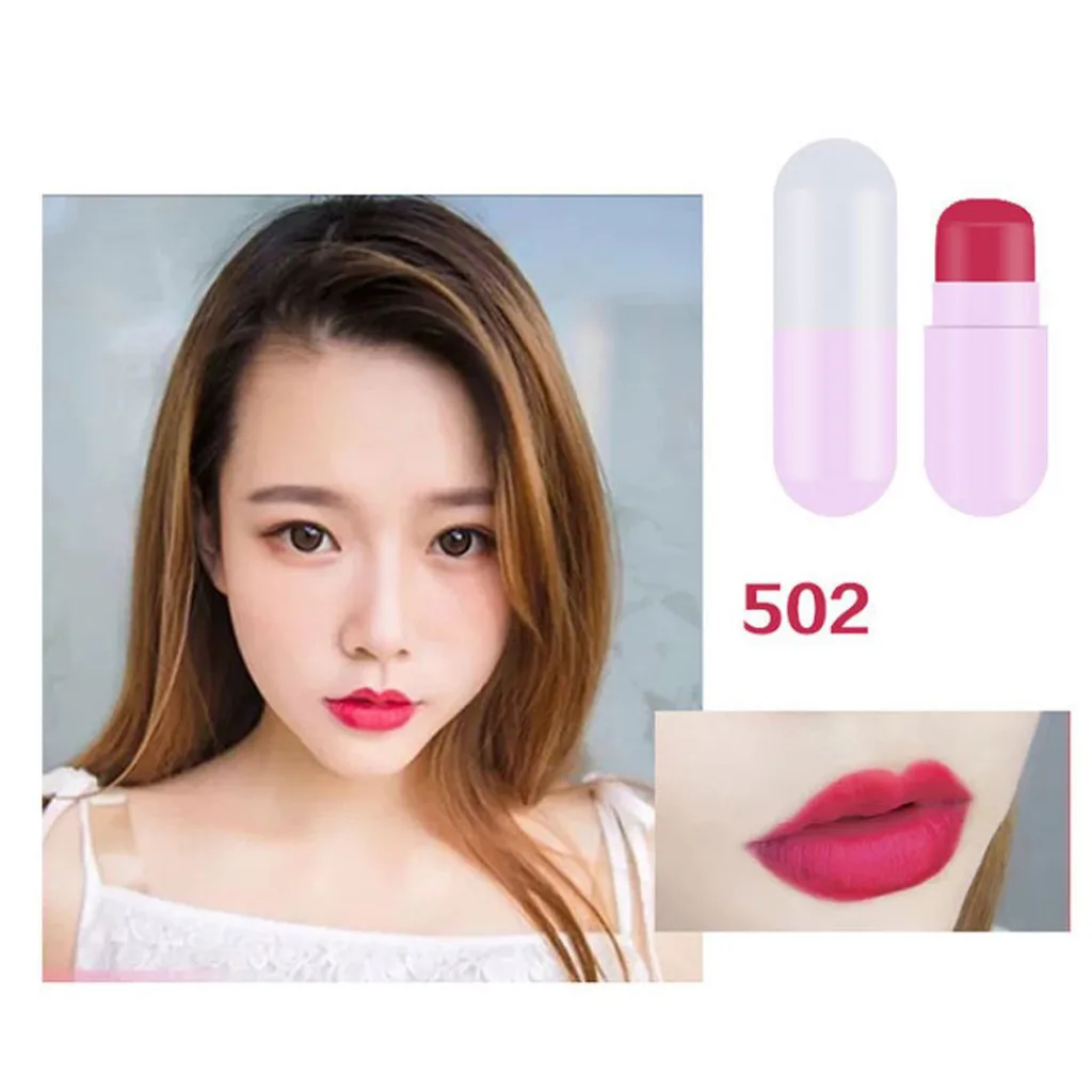 Капсульная водостойкая губная помада 1 шт. длительный подарок для женщин