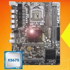 Новая настольная материнская плата HUANAN ZHI X58 LGA1366 материнская плата с процессором Intel Xeon X5675 3,06 ГГц USB3.0 ОЗУ 2 канала