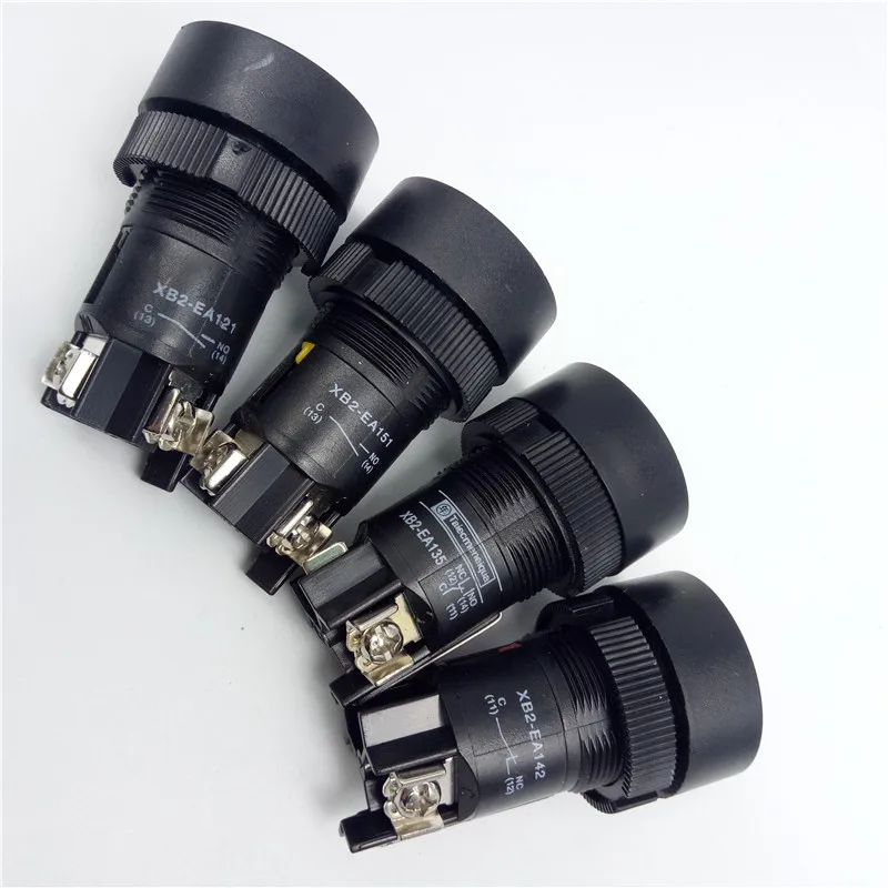 1 шт. 22 мм Мгновенный кнопочный переключатель красные зеленые синие желтые черный