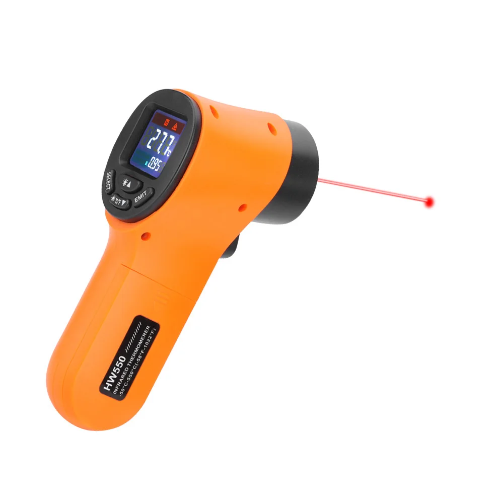 

Digital Infrared Thermometer Non Contact Infrared Thermometer Pyrometer IR Laser Temperature Meter Gun -50~380 Degree New