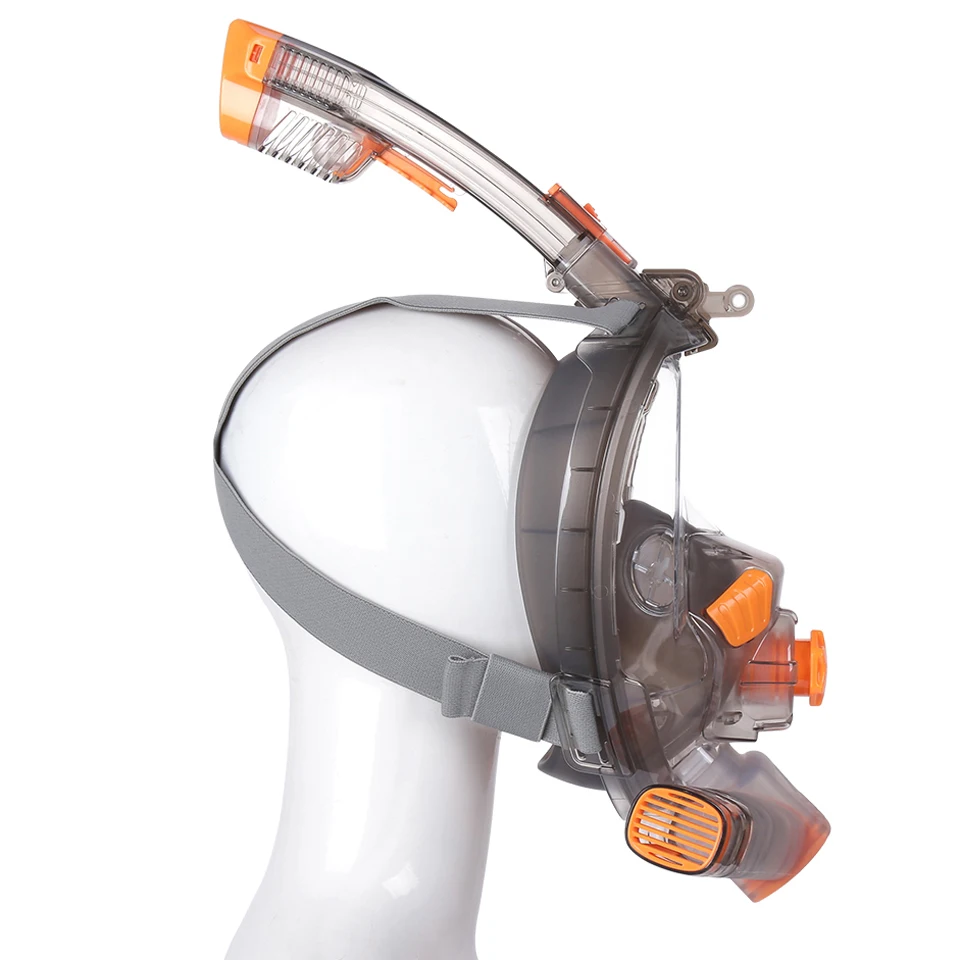 Smaco Scuba Diving Mask Full Face Anti Fog Adult Youth Underwater Wide View Snorkel Waterproof Swimming Masks Camera Mount | Спорт и