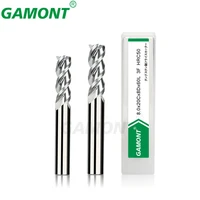 gamont milling cutter alloy coating tungsten steel tool by aluminum hrc50 cnc maching 3 blade endmills top wood milling cutter