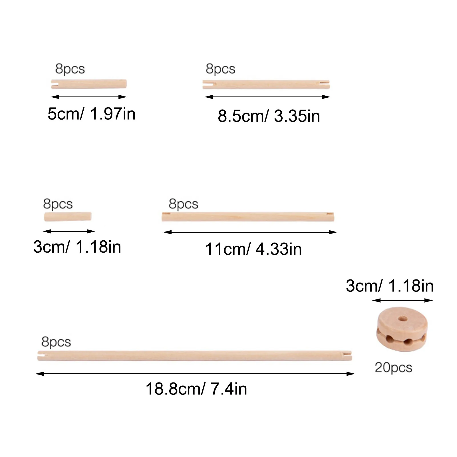 

DIY Wooden Building Blocks Set Educational Construction Fort Building Kit Children Insert Bead Toy Building Block House Fun Toy