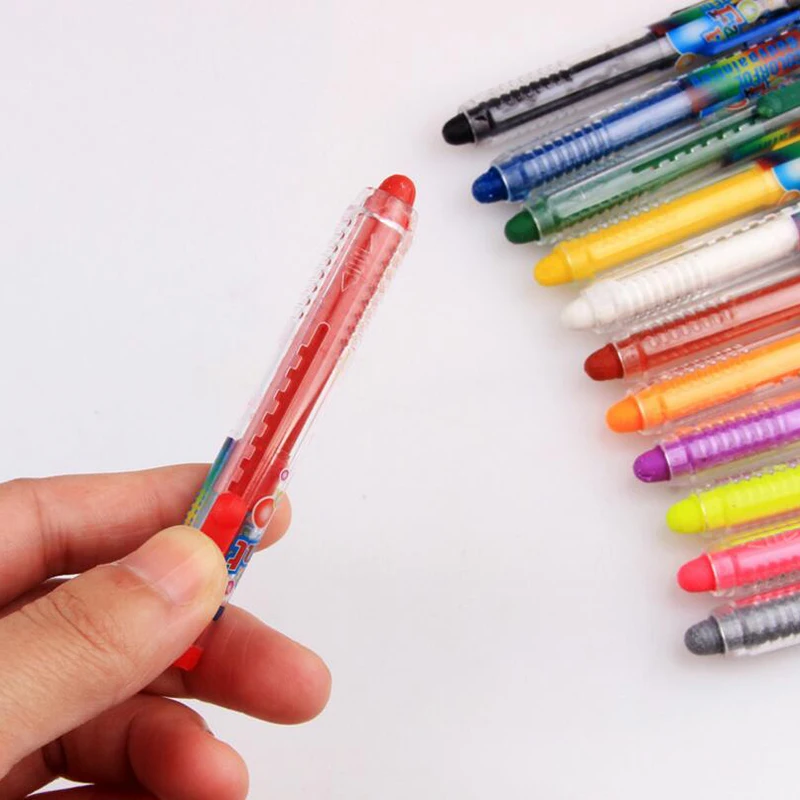 12 цветов карандаши для рисования лица комбинированная структура краска