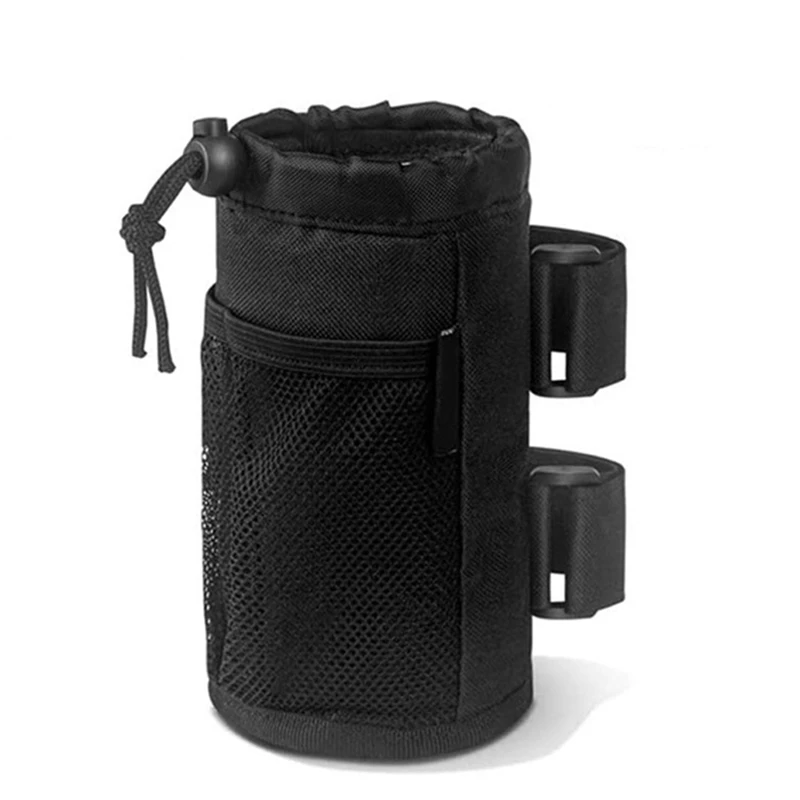 

Bike Wheelchair Baby Cart Cup Holder Water Bottle Waterproof Drink Bag MTB Bike Kettle Bag Portable Kettle Handlebar Bag
