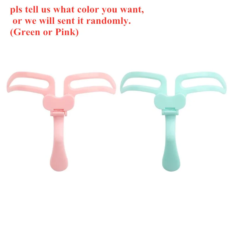 1 шт. Пластиковая форма для бровей переносные красочные трафареты косметический