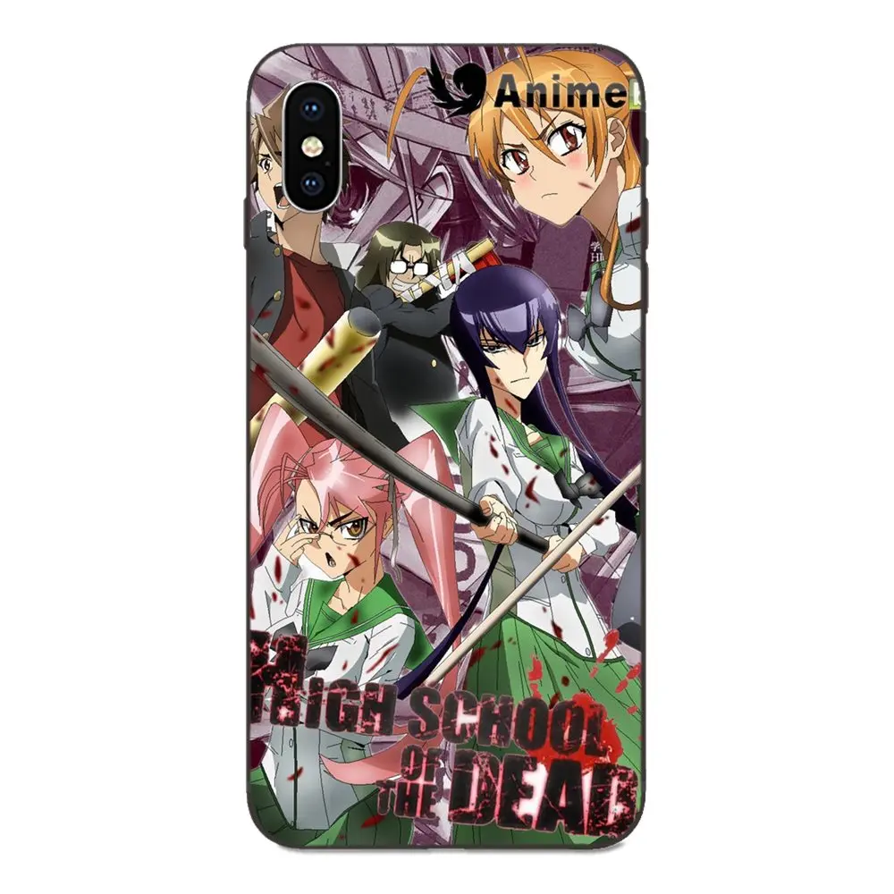 Чехол из ТПУ для Highschool Of The Dead Saeko чехол Huawei Mate 9 10 20 P8 P9 P10 P20 P30 Lite Mini Play Pro P smart Plus Z 2017