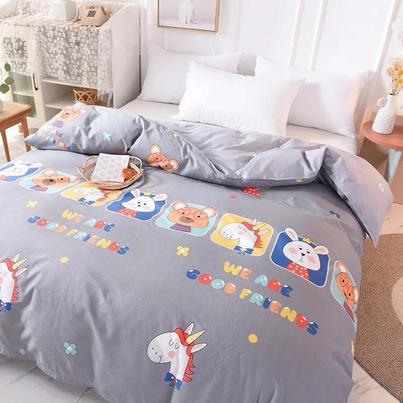 1 шт. Экологичная печать и окрашивание супер мягкий пододеяльник хлопок домашний