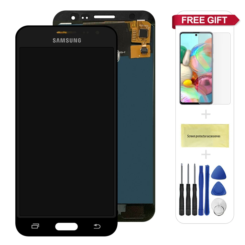 100% ЖК дисплей Teat J320 для Samsung Galaxy J3 J320F SM 2016 сенсорный экран дигитайзер в сборе