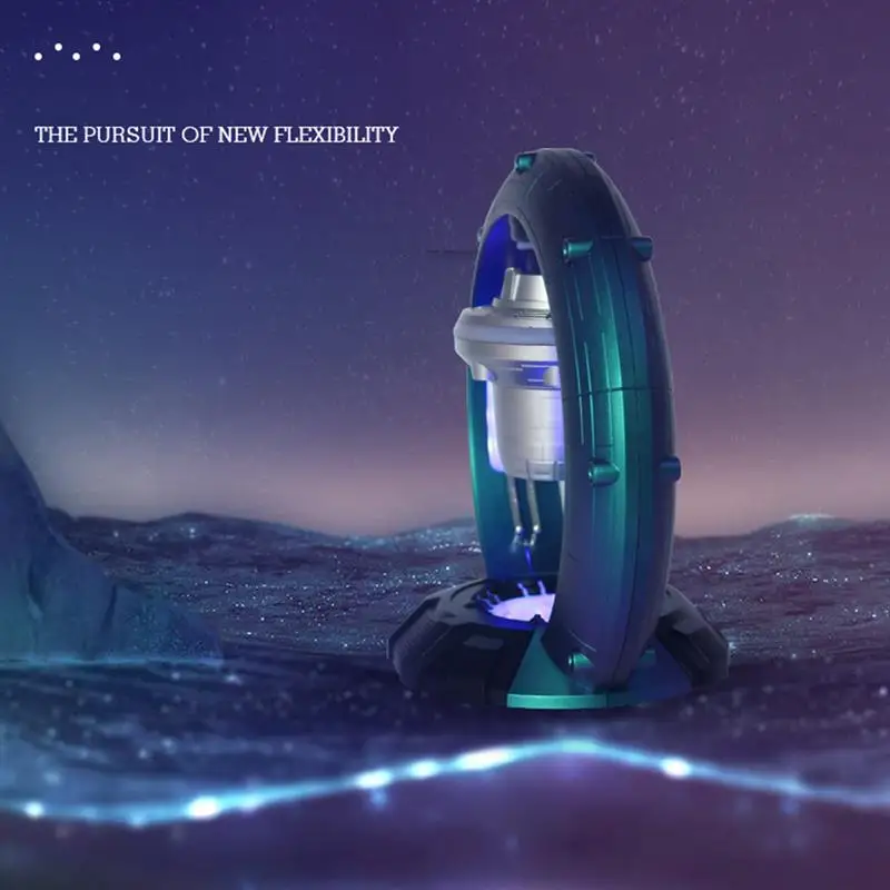 Магнитный левитационный динамик светодиодный светодиодной подсветкой