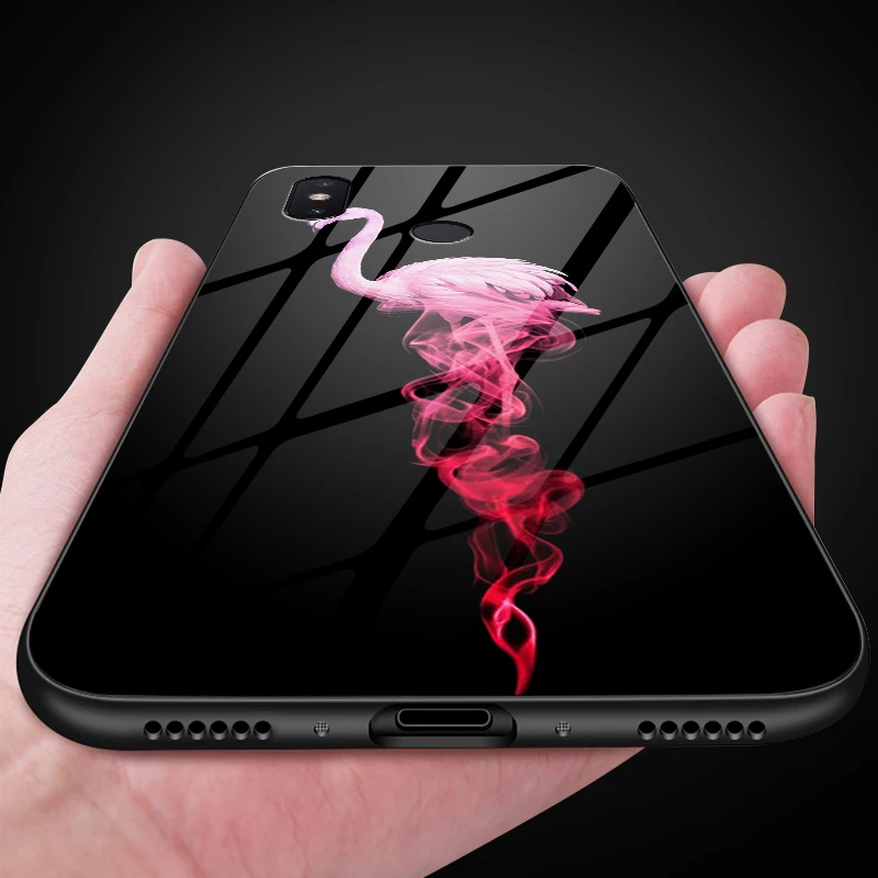 Tempered Glass Cover for Xiaomi 5X 6X 8 9 SE A1 A2 Lite Redmi Note 4X 5A 6 7 Pro Prime Hard Bumper Printing Deep Soft Coques | Мобильные