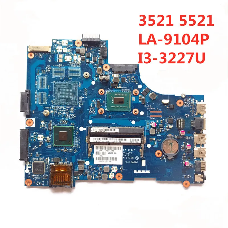 Материнская плата VAW11 для ноутбука DELL Inspiron 15 3521 5521