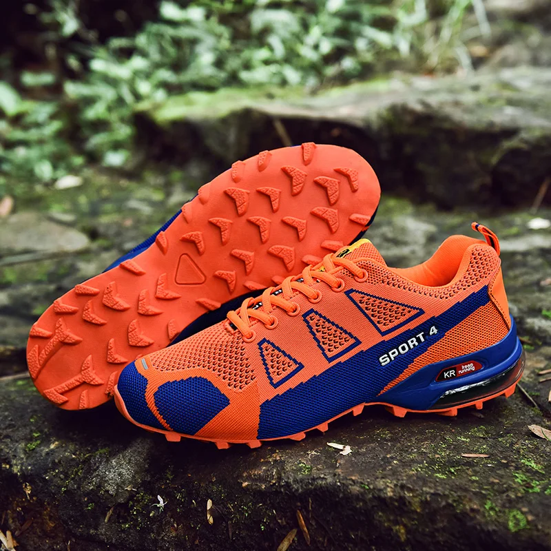 Дизайнерская мужская обувь для бега на открытом воздухе с 3 ремешками Роскошная