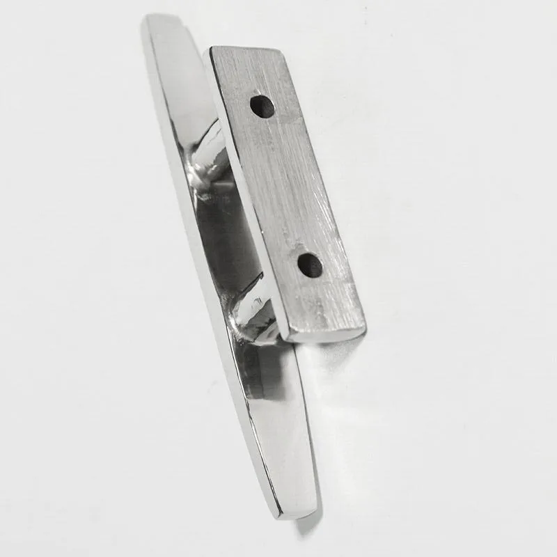 

316 Stainless Steel Polished Combo Mooring Cleat 100mm For Marine Boat Yacht