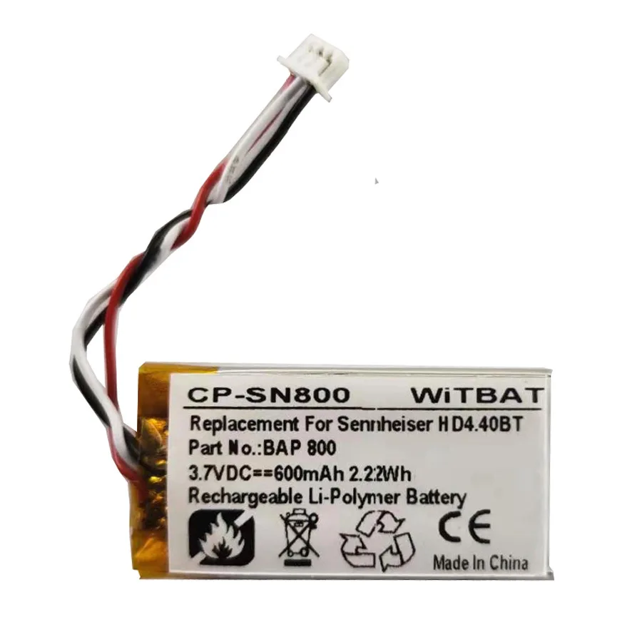 PANFU 350 мА/ч Беспроводной гарнитура для Sennheiser Flex 5000 набор 880 RS BAP 800 Батарея AHB571935PCT