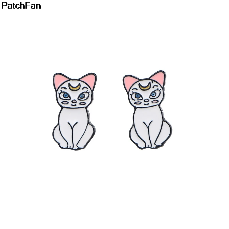 A2395 Patchfan Сейлор Мун Аниме Мультфильм Украшение Серьги Сплав Аксессуары для