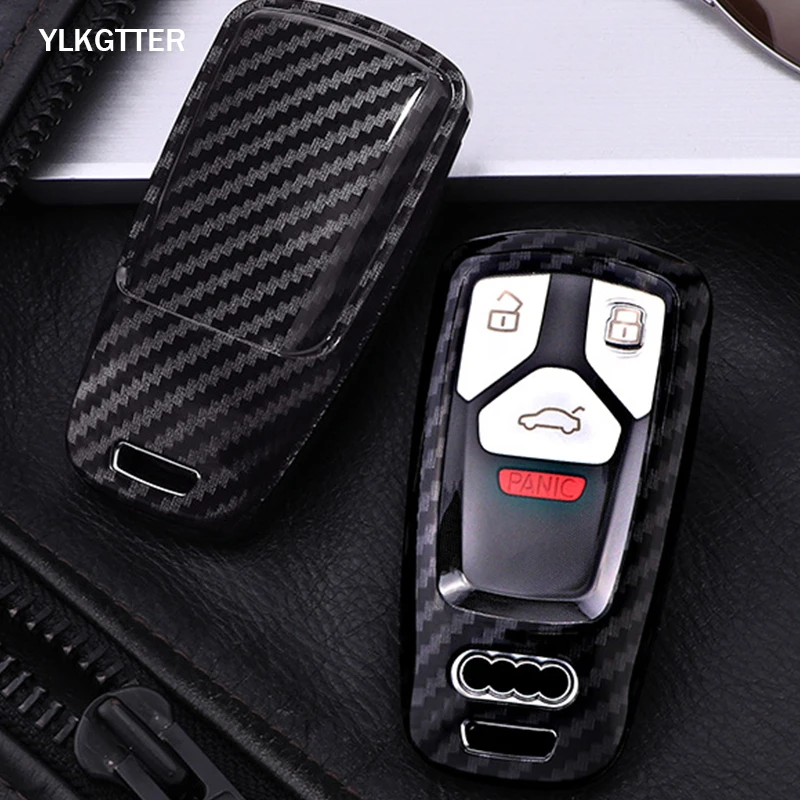 YLKGTTER высококачественный чехол для ключей автомобиля Подходит Audi 2018 Новинка A4L A5 A6