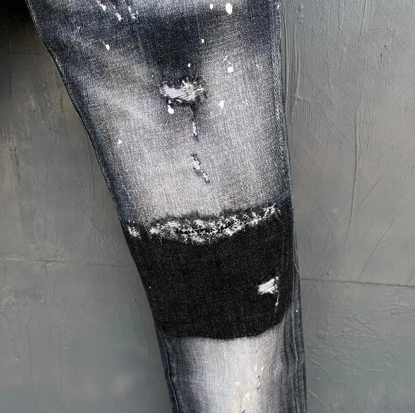 classic,Authentic DSQUARED2,Retro,Italian brand ,Women/Men Jeans,locomotive,Jogging jeans,DSQ055