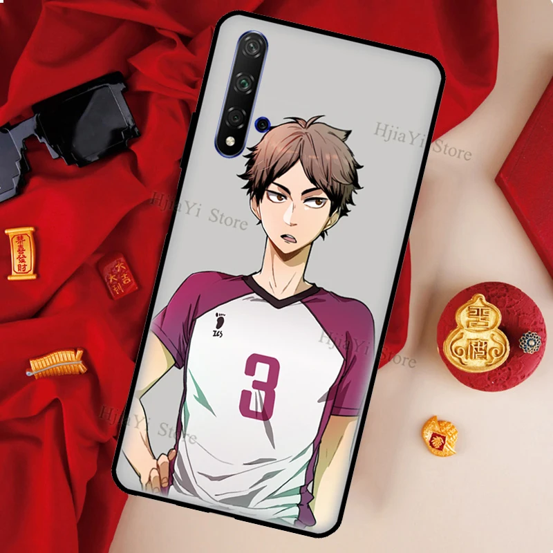 Semi Eita Haikyuu!! Shiratorizawa For Huawei Nova 5T 2 3 2Z Case Y5 Y6 2017 2018 Y9 Y7 2019 Y6P Y5P 2020 Cover | Мобильные телефоны