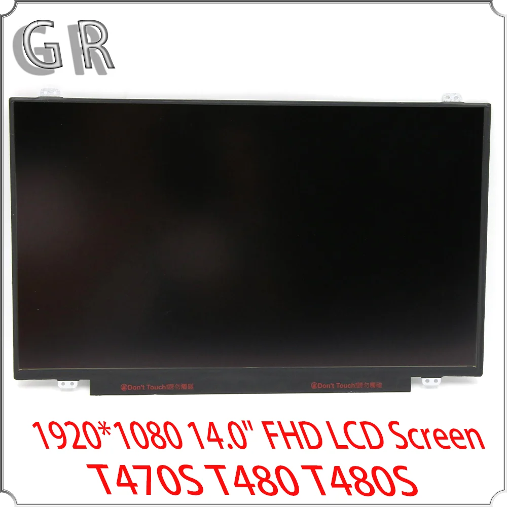 

New LCD touch Screen B140HAK01 For Thinkpad T470S T480 T480S 1920*1080 14.0" FHD LCD Screen FRU 01YU650 01LW393 01YU641 02DA375