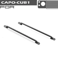 anti corrosion stainless steel rear bucket side railings for capo cub1 rc car parts