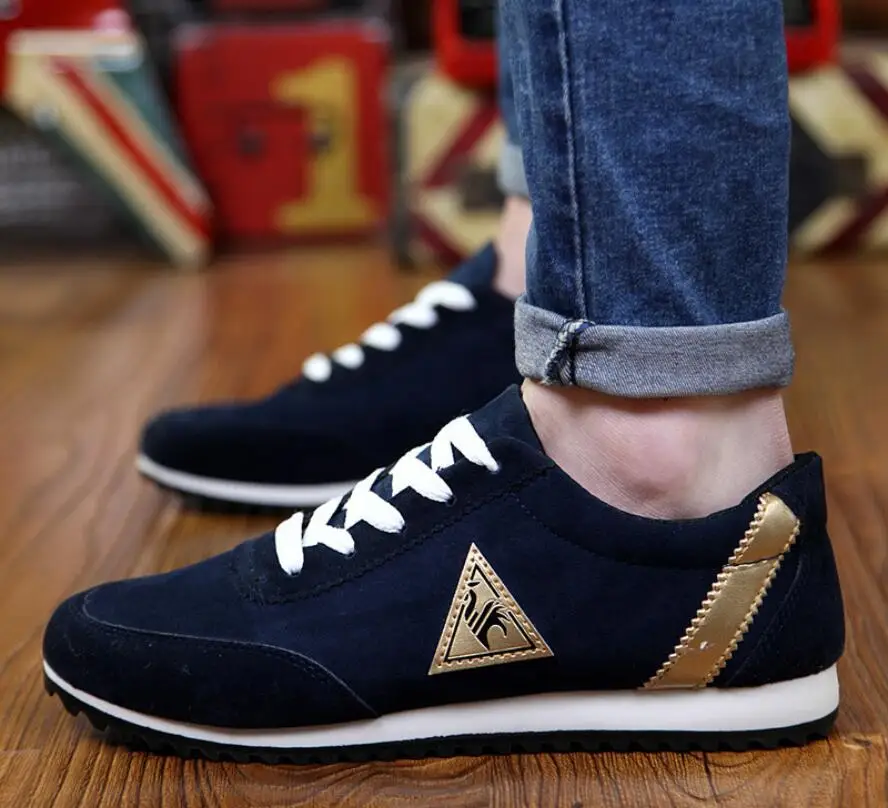 Men canvas Fashion Brand Casual Shoes flat For Comfortable Lace Up Zapatos Sapatos youth Plus Size Hombre sneakers |