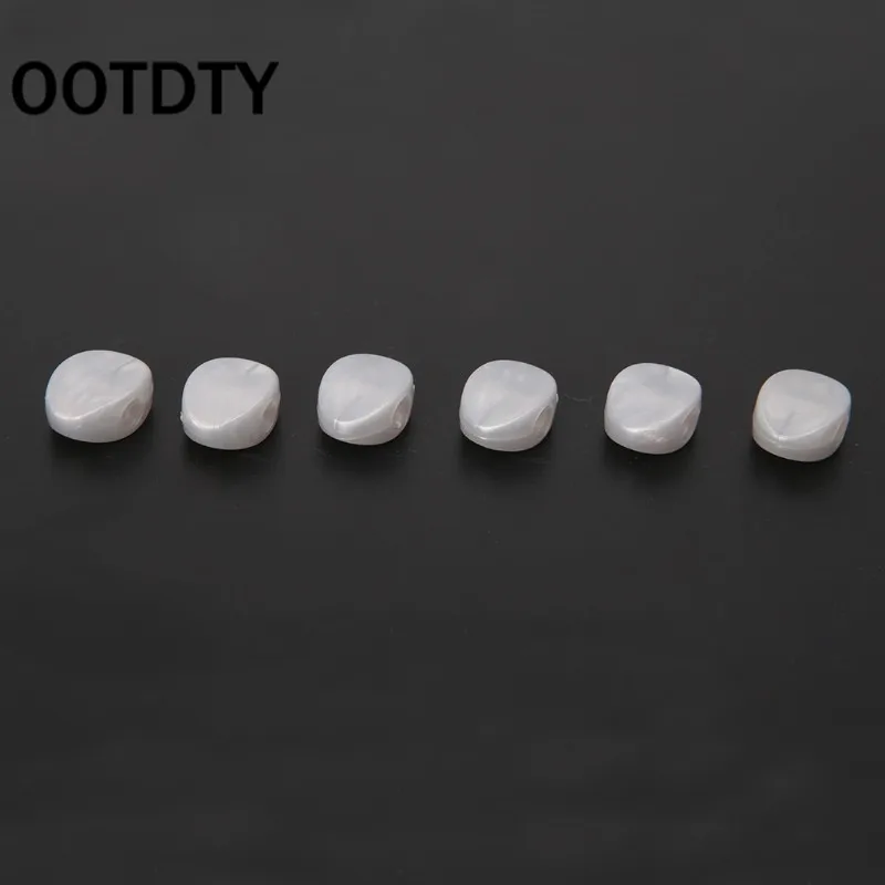 OOTDTY 6 шт. тюнинг колышек машинные головки ручки для деревянной электрогитары