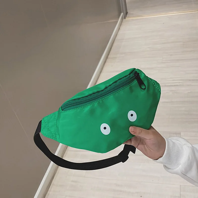

Kids Waist Pack Waist Bag Cute Eyes Chest Bag Boy Girl Adjustable Fanny Children's Shoulder Belt Bags Travel Phone Pouch