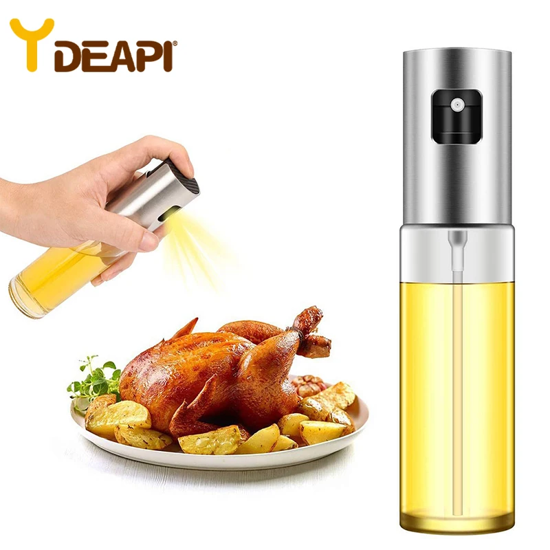 

YDEAPI BBQ Baking Olive Oil Spray Bottle Oil Vinegar Spray Bottles Water Pump Gravy Boats Grill BBQ Sprayer BBQ Kitchen Tools Sa